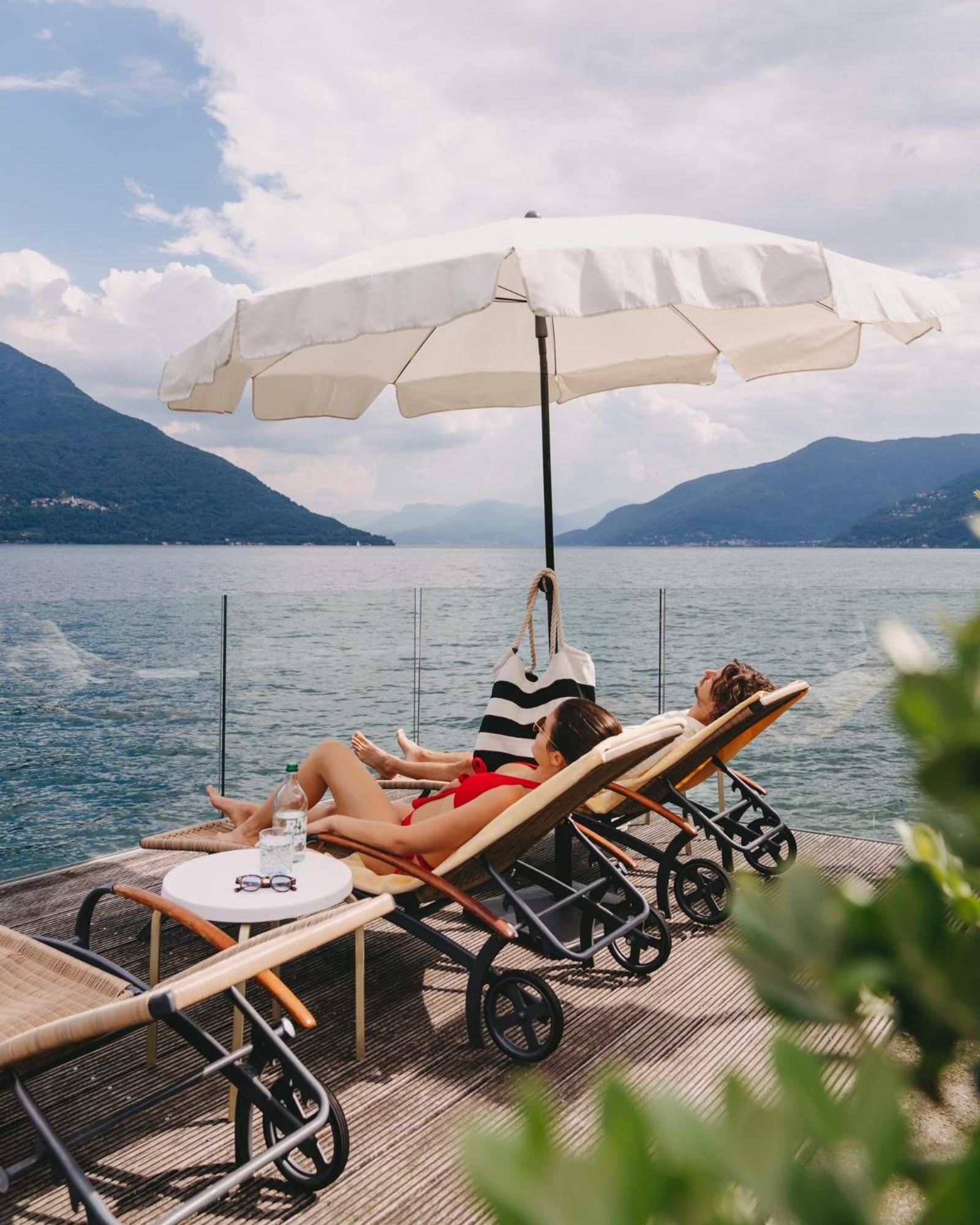 Boutique Hotel Sunstar Brissago Am Lago Maggiore Екстер'єр фото