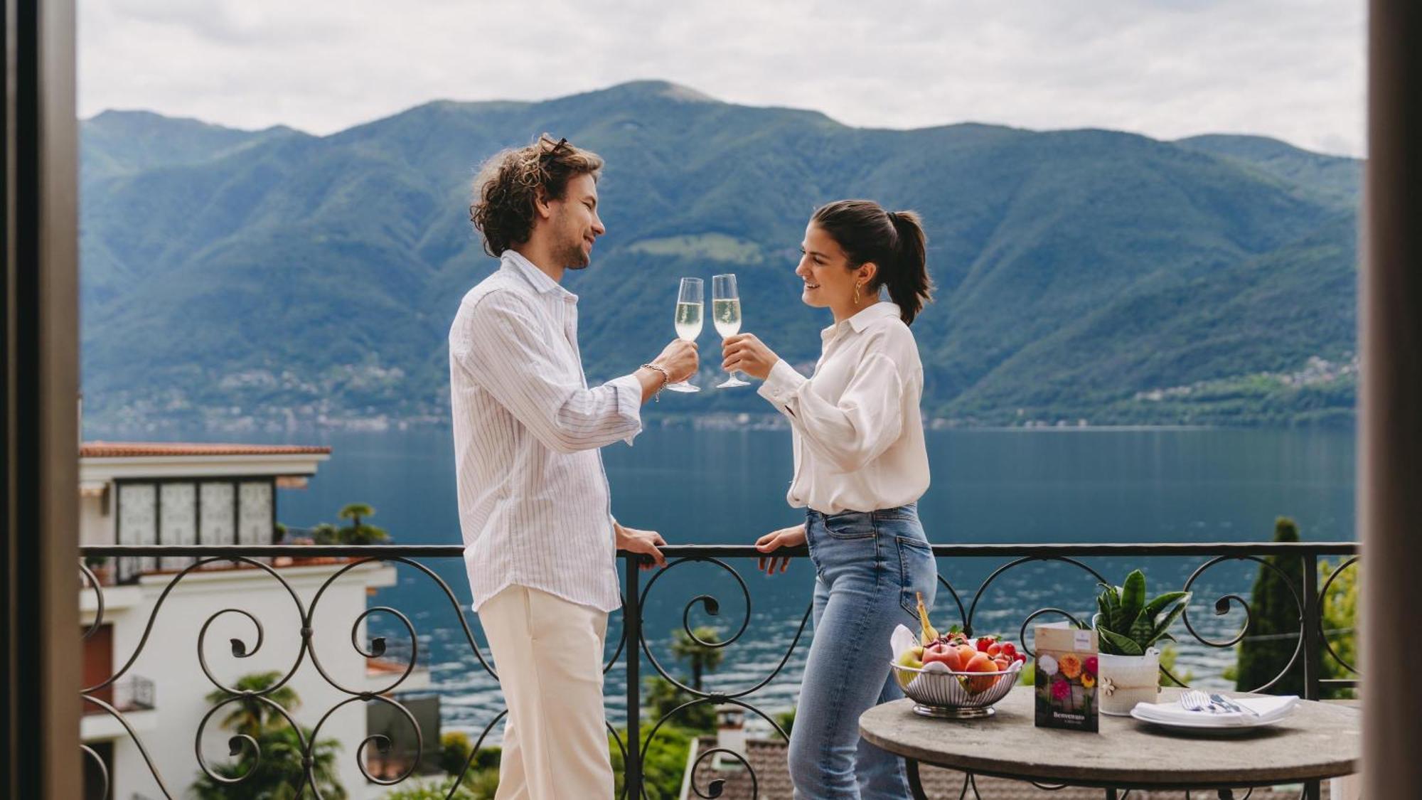 Boutique Hotel Sunstar Brissago Am Lago Maggiore Екстер'єр фото
